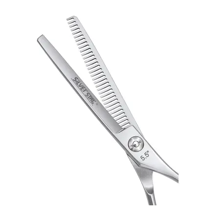 SILVER STAR Ножницы филировочные односторонние классические, съемный упор 5,5 - 3