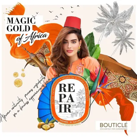BOUTICLE Маска восстанавливающая придающая сияние / Argan Repair Illuminating Mask 1000 мл - 7