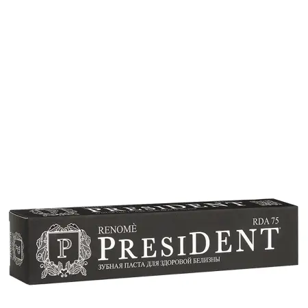 PRESIDENT Паста зубная / PRESIDENT Renome 75 RDA 75 гр - 2