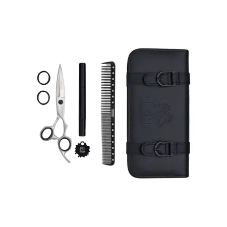 MUSTANG PROFESSIONAL (США) Ножницы прямые Mustang Professional 3D SLIDE NP016 Серебристый 5,75 дюйм - 3
