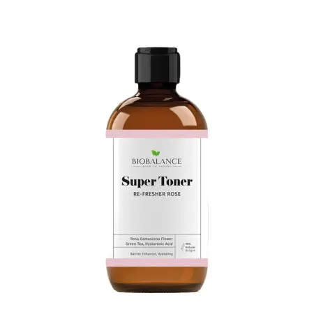 BIOBALANCE Тоник для лица для увлажнения кожи с экстрактом розы / SUPER TONER REFRESHER ROSE 250 мл - 1