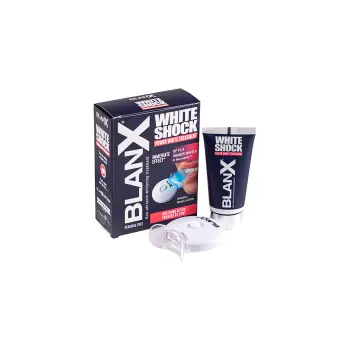 Паста зубная отбеливающая + световой Led активатор / BlanX White Shock Power White Treatment + Led Bite 50 мл