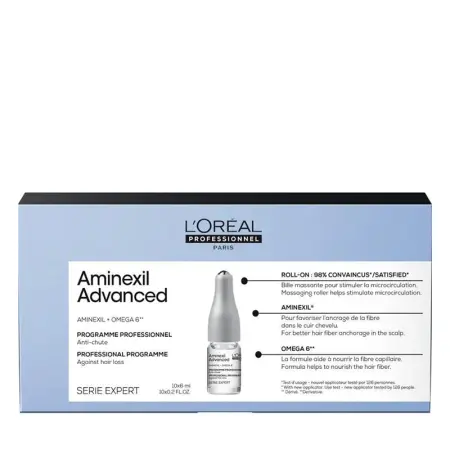 L OREAL PROFESSIONNEL Уход несмываемый от выпадения волос / SCALP AMINEXIL ADVANCED 10*6 мл - 1