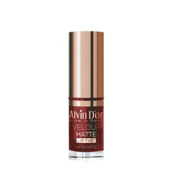 Тинт стойкий для губ с матовым финишем, тон 02 вишня / velour matt lip tint long lasting 5 мл