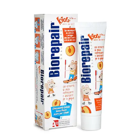 BIOREPAIR Паста зубная детская, персик / Biorepair Kids 50 мл - 3