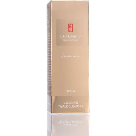 CELL BEAUTY Средство двухфазное очищающее для лица / Premium Cellcare Triple Cleanser 150 мл - 3