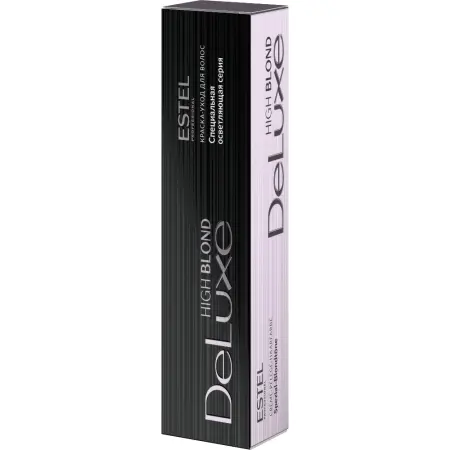 ESTEL PROFESSIONAL 101 краска для волос, пепельный блондин ультра / DE LUXE HIGH BLOND 60 мл - 3