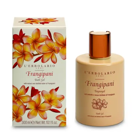 LERBOLARIO Гель для душа с экстрактом франжипани / Frangipani Bath Gel 300 мл - 2
