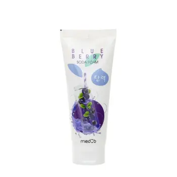 MED:B Пенка для умывания с пищевой содой и черникой / Med B Blueberry Soda Foam 100 мл, фото 1