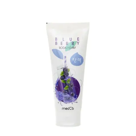 MED:B Пенка для умывания с пищевой содой и черникой / Med B Blueberry Soda Foam 100 мл - 1
