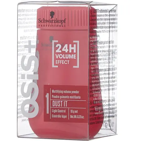SCHWARZKOPF PROFESSIONAL Пудра моделирующая с матовым эффектом для волос / Dust It OSIS 10 г - 3