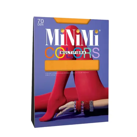 MINIMI Колготки янтарные Ambra 3 / Mini MULTIFIBRA COLORS 70 - 1
