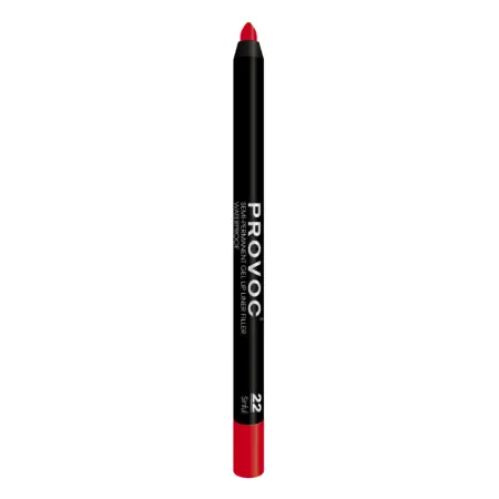 PROVOC Подводка гелевая в карандаше для губ, 22 алый / Gel Lip Liner Sinful 9 г - 2