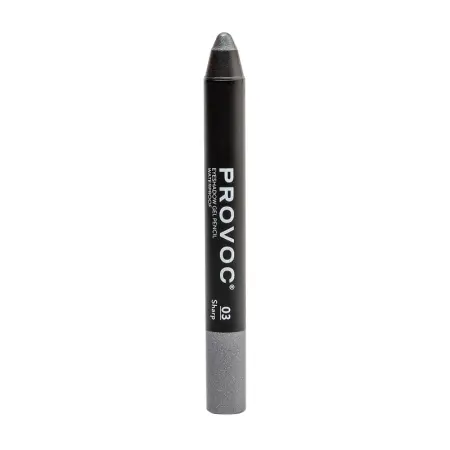 PROVOC Тени-карандаш водостойкие шиммер, 03 мокрый асфальт / Eyeshadow Pencil 2,3 г - 1