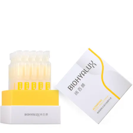 BIOHYALUX Сыворотка с гиалуроновой кислотой для сияния и увлажнения кожи / Biohyalux Activating Radiance Single Use Essence 30*1,5 мл - 1