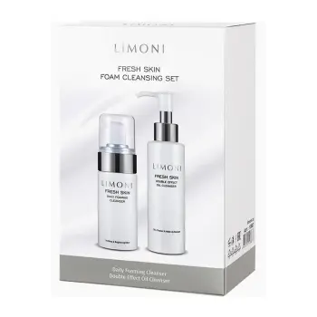 Набор для очищения кожи (пенка 100 мл, масло 120 мл) Fresh Skin Foam Cleansing Set