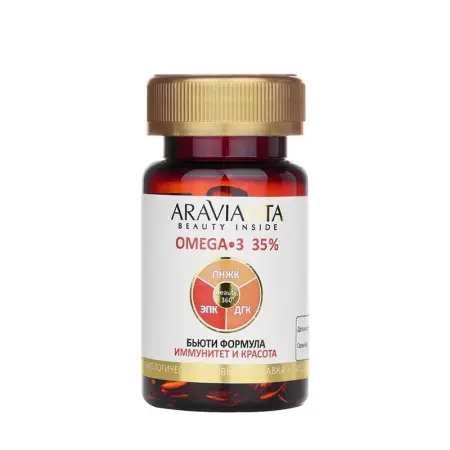 ARAVIA Professional БАД к пище Океаника Омега 3 - 35% / Omega-3, 35% 60 капсул - 1