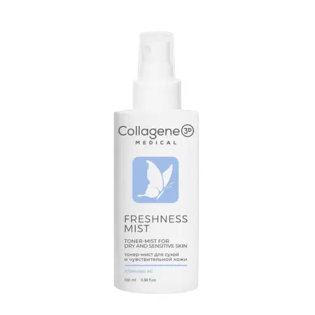 MEDICAL COLLAGENE 3D Тонер-мист для сухой и чувствительной кожи / Freshness Mist 100 мл - 1