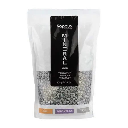 KAPOUS Воск минеральный плёночный в гранулах / Silver 800 гр - 1
