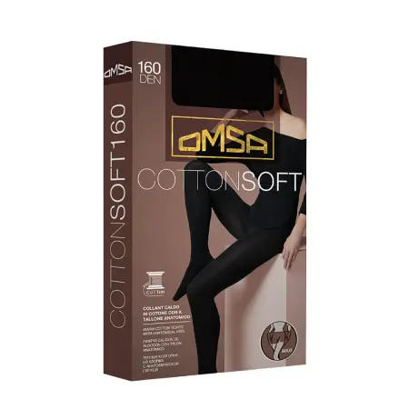 OMSA Колготки Moka 5 (XL) / Cotton Soft 160 MAXI - 1