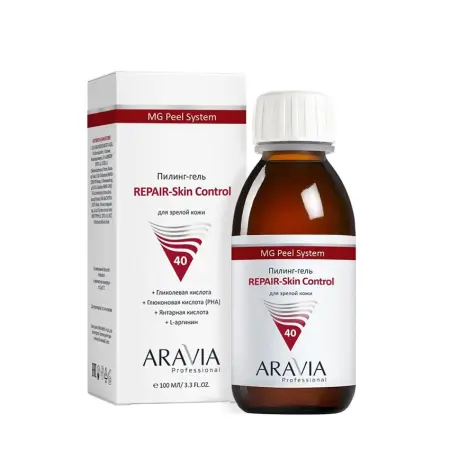 ARAVIA Professional Пилинг-гель для лица с АНА и РНА кислотами / REPARE-Skin Control 100 мл - 2