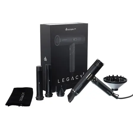 DEWAL PROFESSIONAL Фен DEWAL PRO LEGACY2, складной, 1600W, бесщеточный мотор, ионизация, 4 насадки + диффузор, провод 3 м - 10
