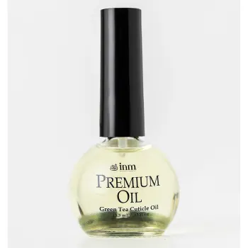 INM Масло для кутикулы с ароматом зеленого чая / Premium Green Tea Cuticle Oil 15 мл, фото 3