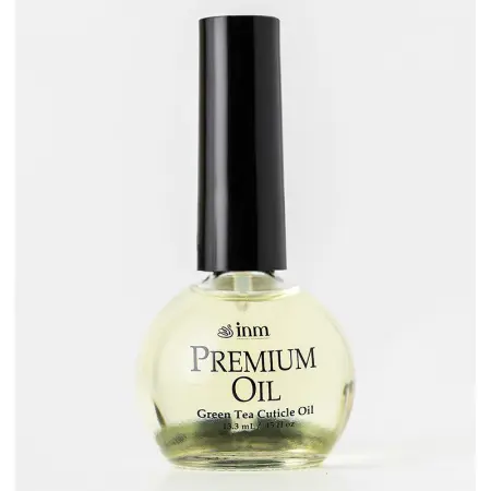 INM Масло для кутикулы с ароматом зеленого чая / Premium Green Tea Cuticle Oil 15 мл - 3