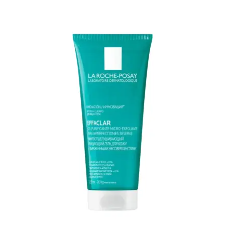 LA ROCHE-POSAY Гель очищающий микроотшелушиващий для лица и тела / EFFACLAR 200 мл - 1