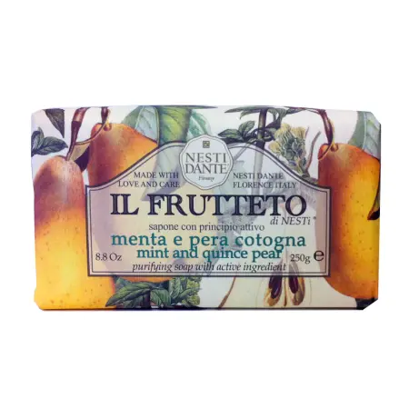 NESTI DANTE Мыло Мята и айвовая груша / Mint & Quince pear 250 г - 1
