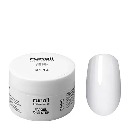 RUNAIL УФ-гель однофазный, прозрачный 15 гр - 2