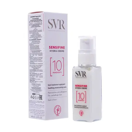SVR Крем успокаивающий и увлажняющий для сухой чувствительной кожи / Sensifine 40 мл - 3
