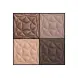 LARTE DEL BELLO Палетка теней, 01 коричневая / Quadro Eleganto sexy nude 8 гр, фото 4