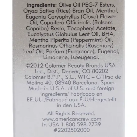 AMERICAN CREW Масло для бритья, для мужчин / Lubricating Shave Oil 50 мл - 5