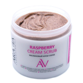 ARAVIA Professional Крем-скраб малиновый для тела / RASPBERRY CREAM SCRUB ARAVIA Laboratories 330 мл, фото 3