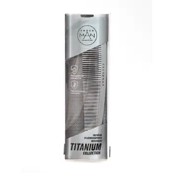 FRESHMAN Расческа, Т124 / Collection Titanium, фото 3