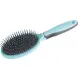 DEWAL BEAUTY Щетка массажная Голубая лагуна с нейлоновым штифтом, овальная, фото 1