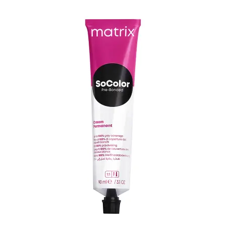 MATRIX 5A краситель перманентный аммиачный, светлый шатен пепельный / SoColor Pre-Bonded 90 мл - 2