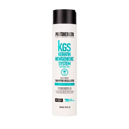 PROTOKERATIN Шампунь-регулятор для жирной кожи головы / Shampoo-regulator for oily skin 300 мл - 1