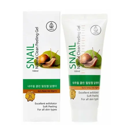 MED:B Гель-скатка с муцином улитки / Med B Natural Clean Peeling Gel Snail 100 мл - 2
