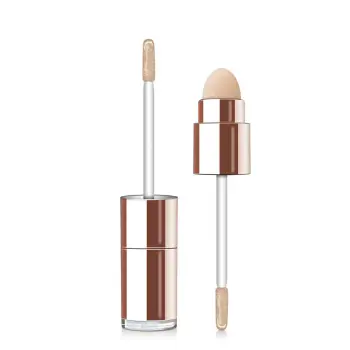 ALVIN D OR Консилер жидкий+спонж, тон 02 / 24H Full cover concealer 6 мл, фото 3
