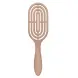 SOLOMEYA Расческа массажная для волос с натуральной щетиной, бежевая / Hair Brush with natural boar bristle Beige, фото 2
