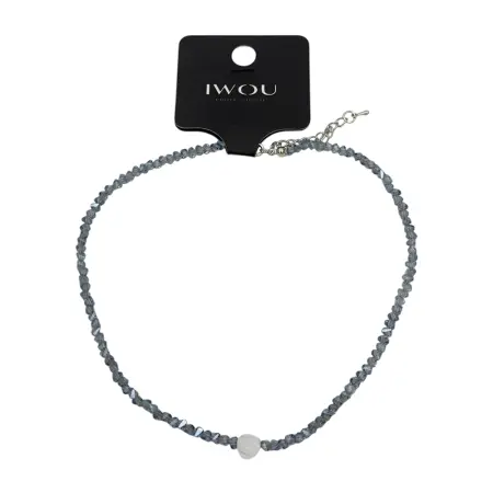 IWOU PROFESSIONAL Чокер Кристалики с сердечком - 1