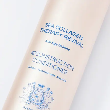 BOUTICLE Кондиционер коллагеновый восстанавливающий / Sea Collagen Therapy Revival RECONSTRUCTION CONDITIONER 1000 мл - 5