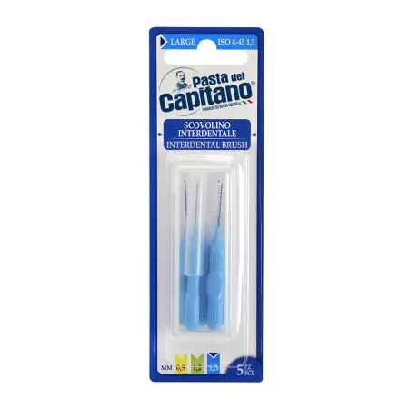 PASTA DEL CAPITANO Ёршики межзубные d 1,2 мм / Interdental Brush Medium d 1,2 mm, 5 шт - 1