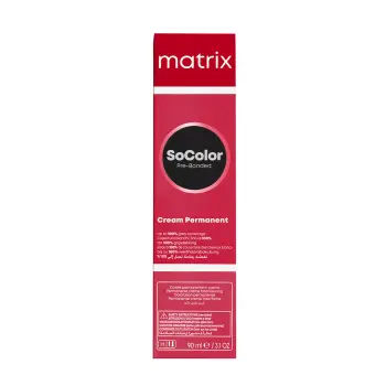 MATRIX 8CC краситель перманентный аммиачный, светлый блондин глубокий медный / SoColor Pre-Bonded 90 мл, фото 3