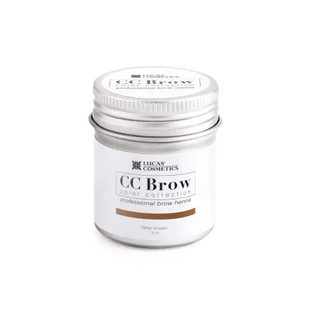 LUCAS COSMETICS Хна для бровей, серо-коричневый (в баночке) / CC Brow grey brown 5 г - 1