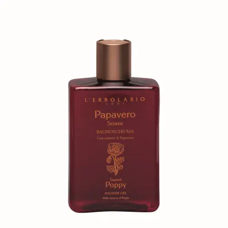 LERBOLARIO Гель для душа с антиоксидантным и защитным действием / Sweet Poppy Bath Gel 250 мл - 1
