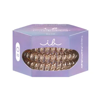 INVISIBOBBLE Резинка-браслет для волос / invisibobble SLIM PREMIUM Bronze me Pretty, фото 2