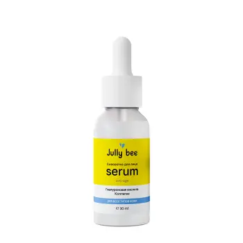 Сыворотка для лица с коллагеном и гиалуроновой кислотой / COLLAGEN + HYALURONIC ACID anti-age 30 мл